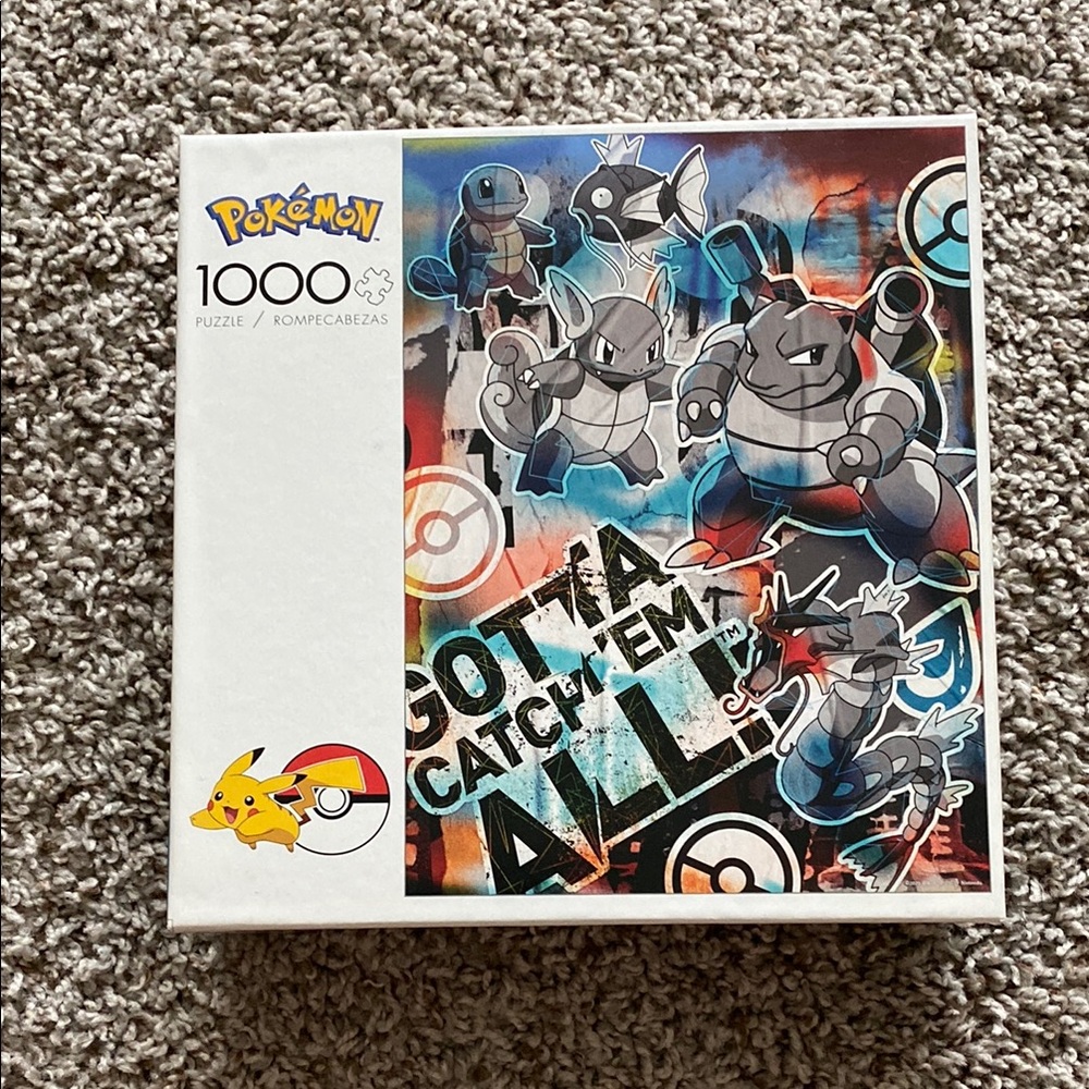 Buffalo Pokémon Puzzle - Blue, Gray, Black